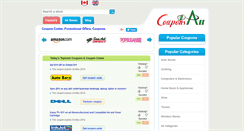 Desktop Screenshot of couponsall.com